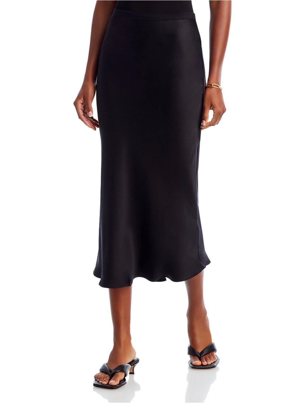 Anine Bing Midi Slip Skirt